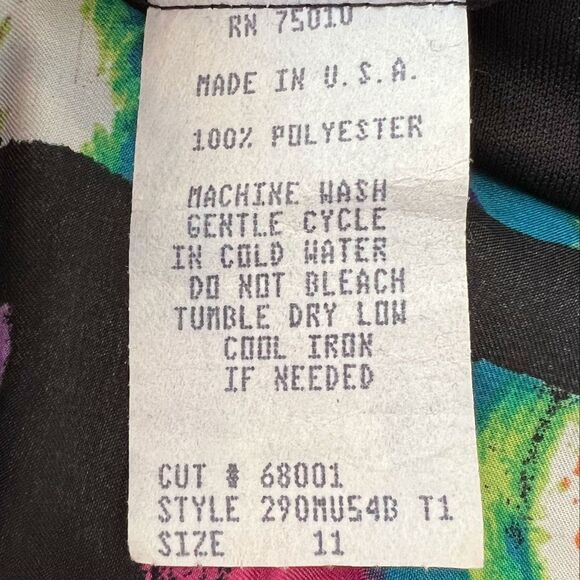 Jodi Kristopher Black Pink Cap Sleeve Fit & Flare Dress Size Jr 11 - Picture 4 of 6